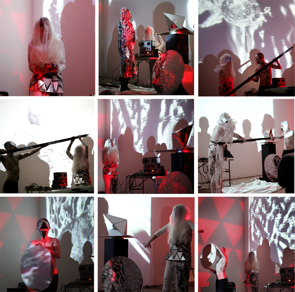 SMASHISIM, a night of video, performance and ephemeral installation.