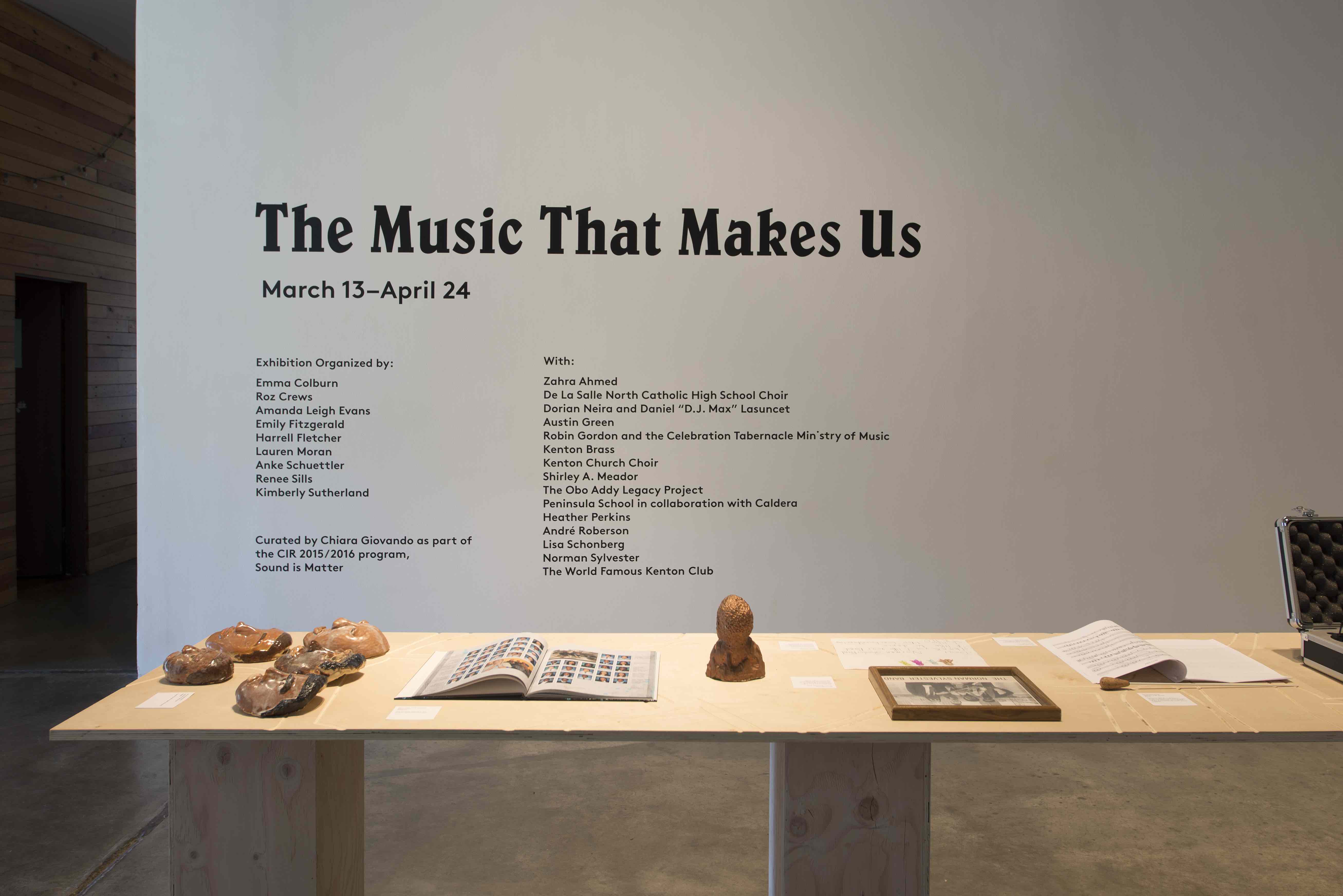 The Music That makes Us, Harrell Fletcher and the PSU MFA Social Practice Department